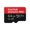 Sandisk Extreme PRO microSDXC 64GB + SD Adapter + 2 years RescuePRO Deluxe up to 200MB/s & 90MB/s Read/Write speeds A2 C10 V30 U