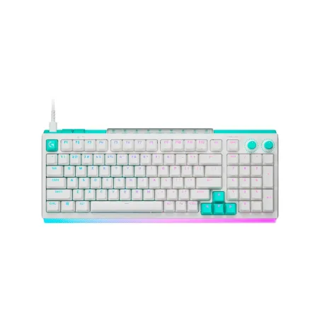Logitech G512 X 98 Wired Gaming Keyboard - WHITE - US INT'L - USB - EMEA28i - 935 - TACTILE