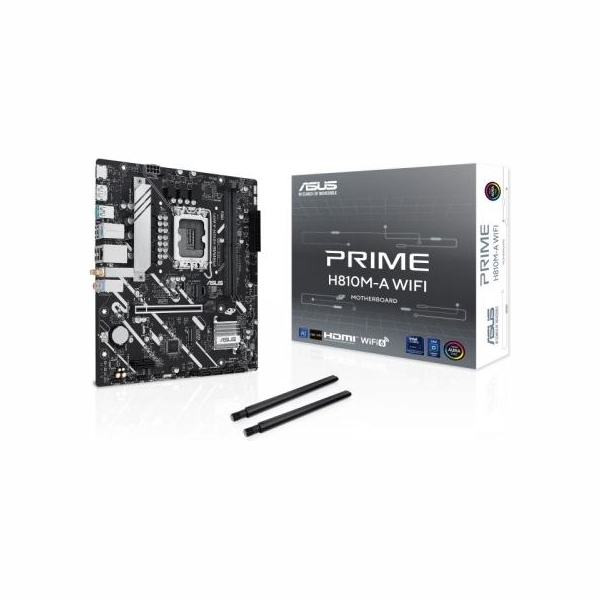 Asus Motherboard PRIME H810M-A WIFI s1851 XDDR5 USBC mATX