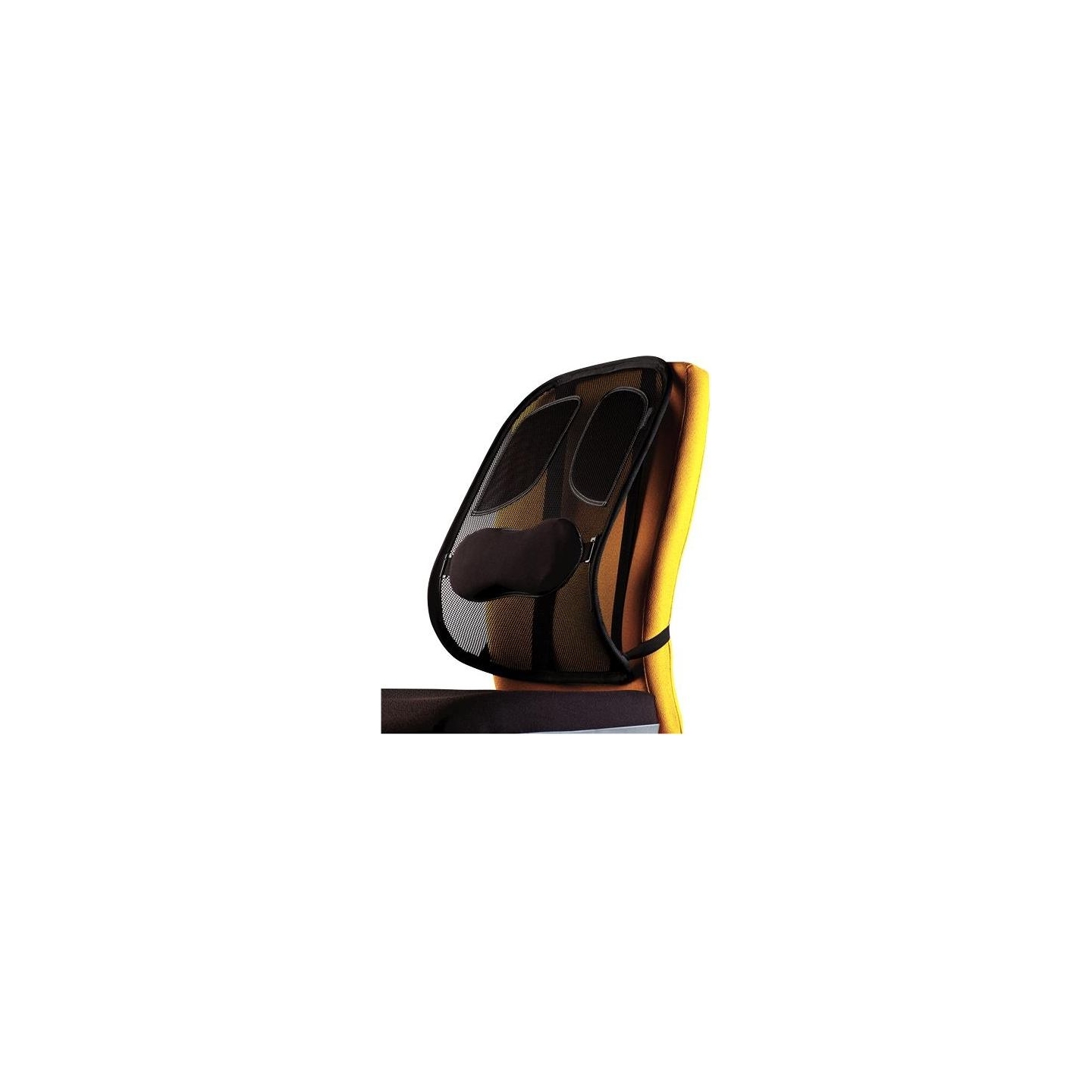 Fellowes | Professional back support with mesh Professional Series | Graphite | Depth 195 mm | Height 370 mm | Mesh textile | Wi