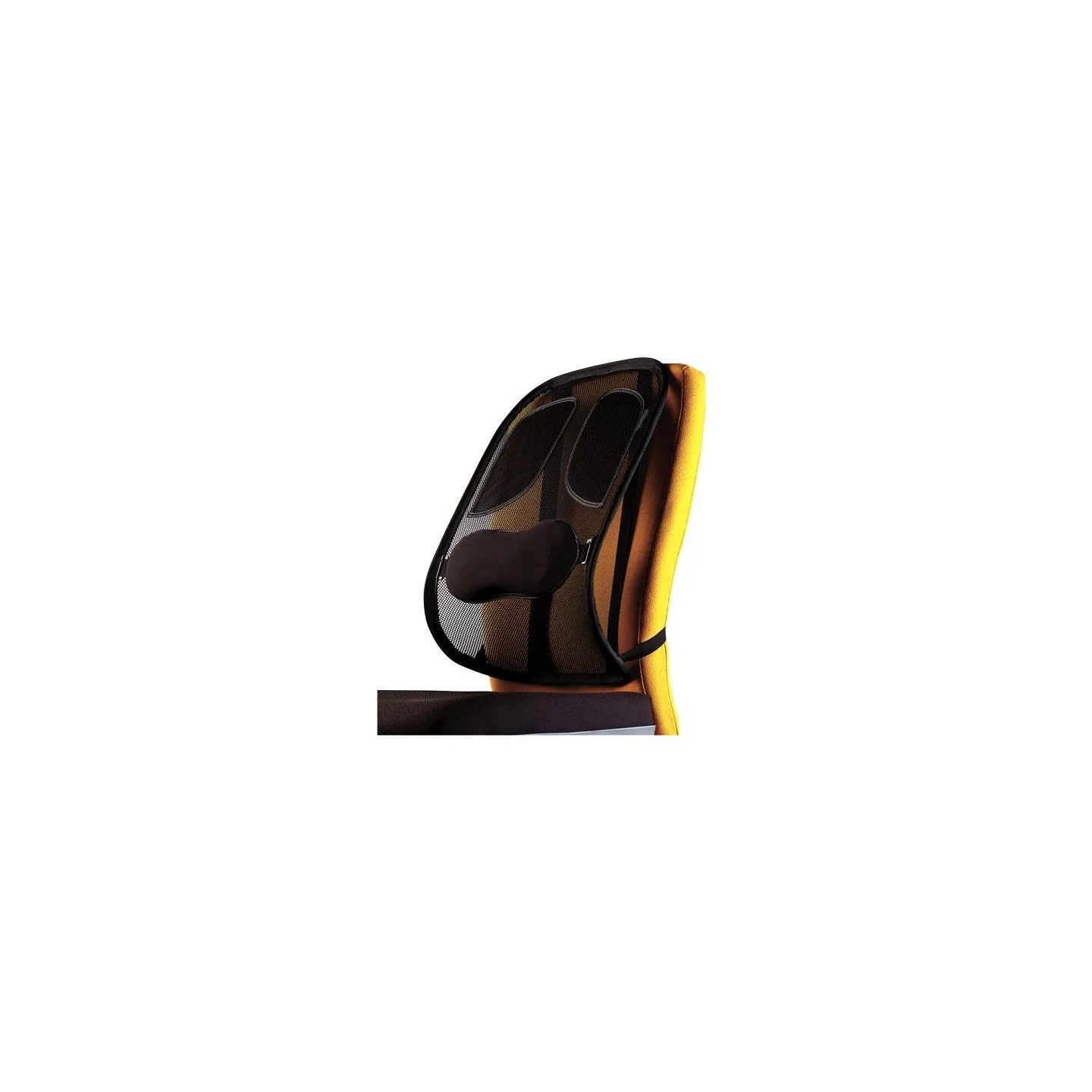 Fellowes | Professional back support with mesh Professional Series | Graphite | Depth 195 mm | Height 370 mm | Mesh textile | Wi