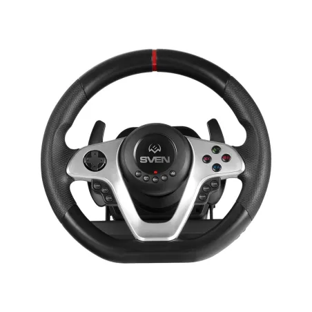 Sven Steering wheel SVEN GC-W1000 (pedals, gearbox, force feedback, D-pad, 17 bt, XB1/P4/PC/X-D-Inpu)