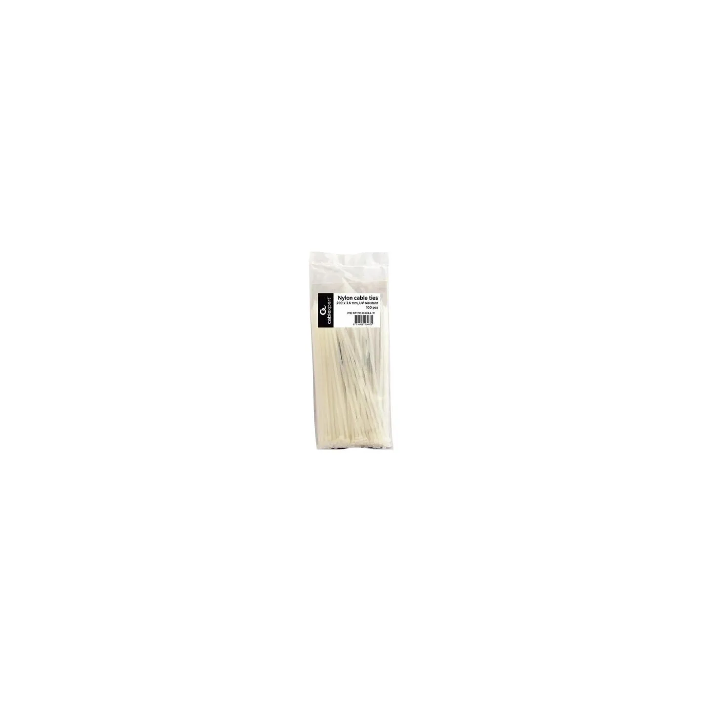 Gembird CABLE ACC TIES NYLON 100PCS/NYTFR-250X3.6-W GEMBIRD