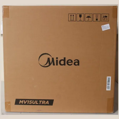 Midea V15 Robot Vacuum Cleaner | Midea Robot Vacuum Cleaner | V15 | Wet&Dry | 5200 mAh | Dust capacity 3 L | 16200 Pa | Black |