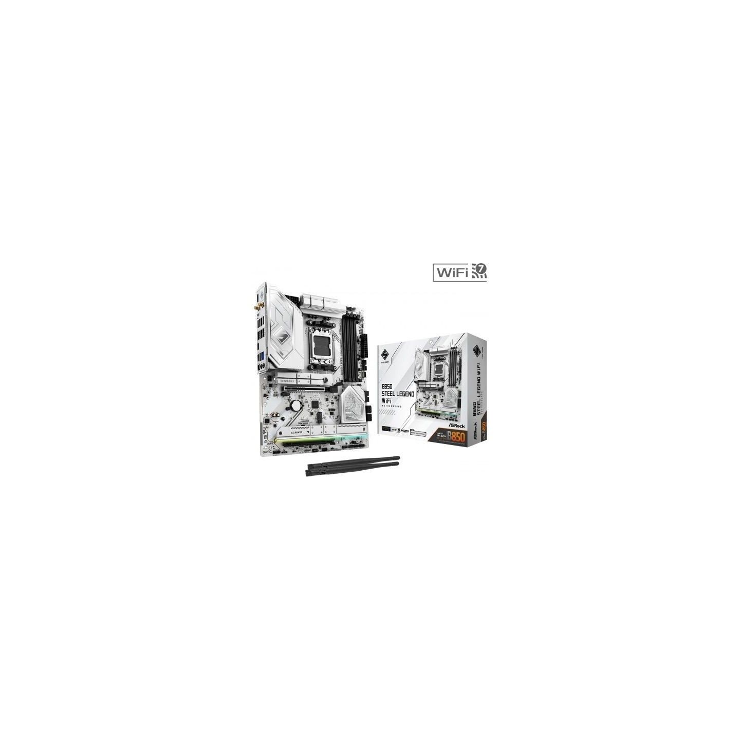 Asrock Motherboard B850 Steel Legend WiFi AM5 4DDR5 ATX