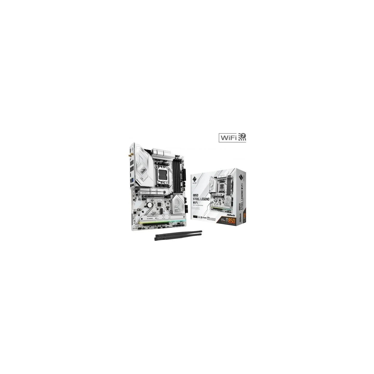 Asrock Motherboard B850 Steel Legend WiFi AM5 4DDR5 ATX