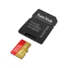 Sandisk Extreme microSDXC 256GB + SD Adapter + 1 year RescuePRO Deluxe up to 190MB/s & 130MB/s Read/Write speeds A2 C10 V30 UHS-
