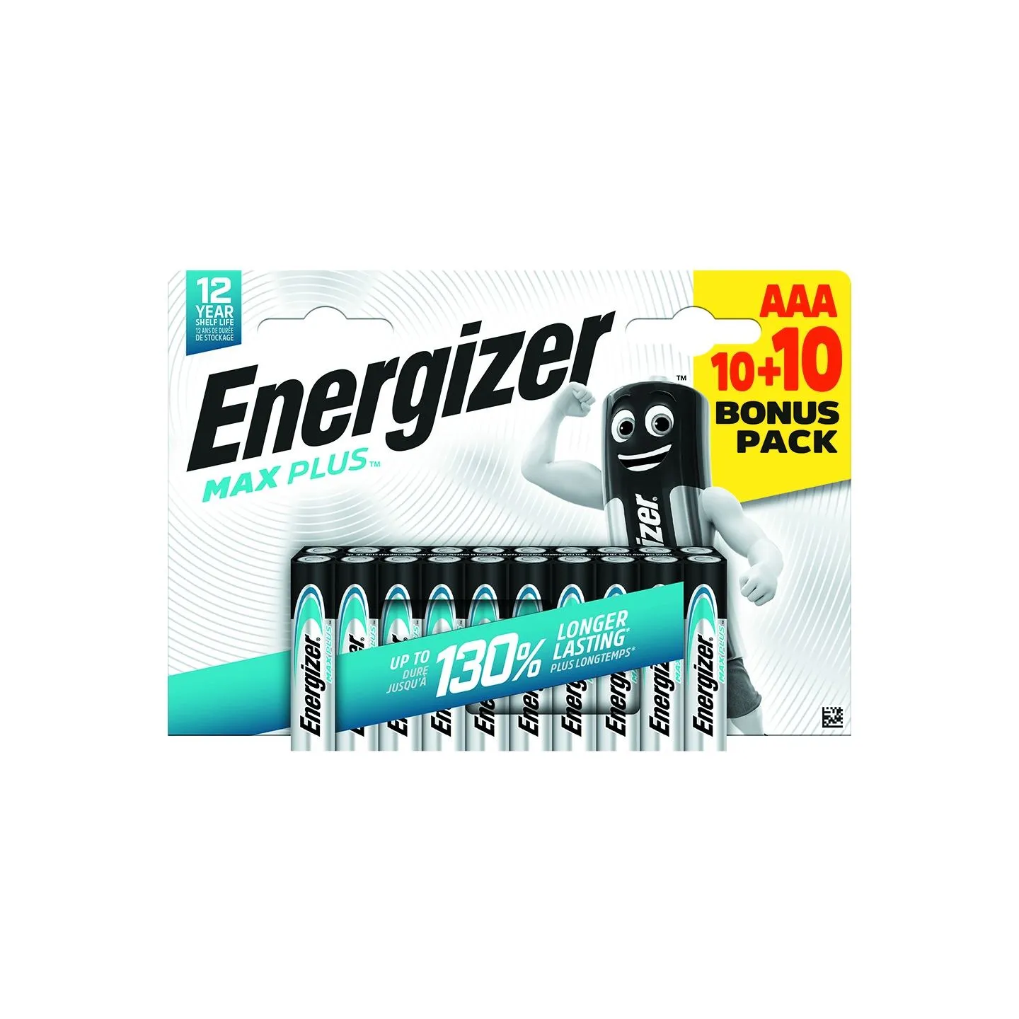 Energizer Max Plus LR03 BL10+10 | AAA