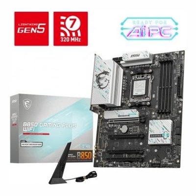 MSI Motherboard B850 GAMING PLUS WIFI A M5 4DDR5 ATX