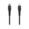 Canyon cable MFI-4 Type-C to Lightning 1.2m Black