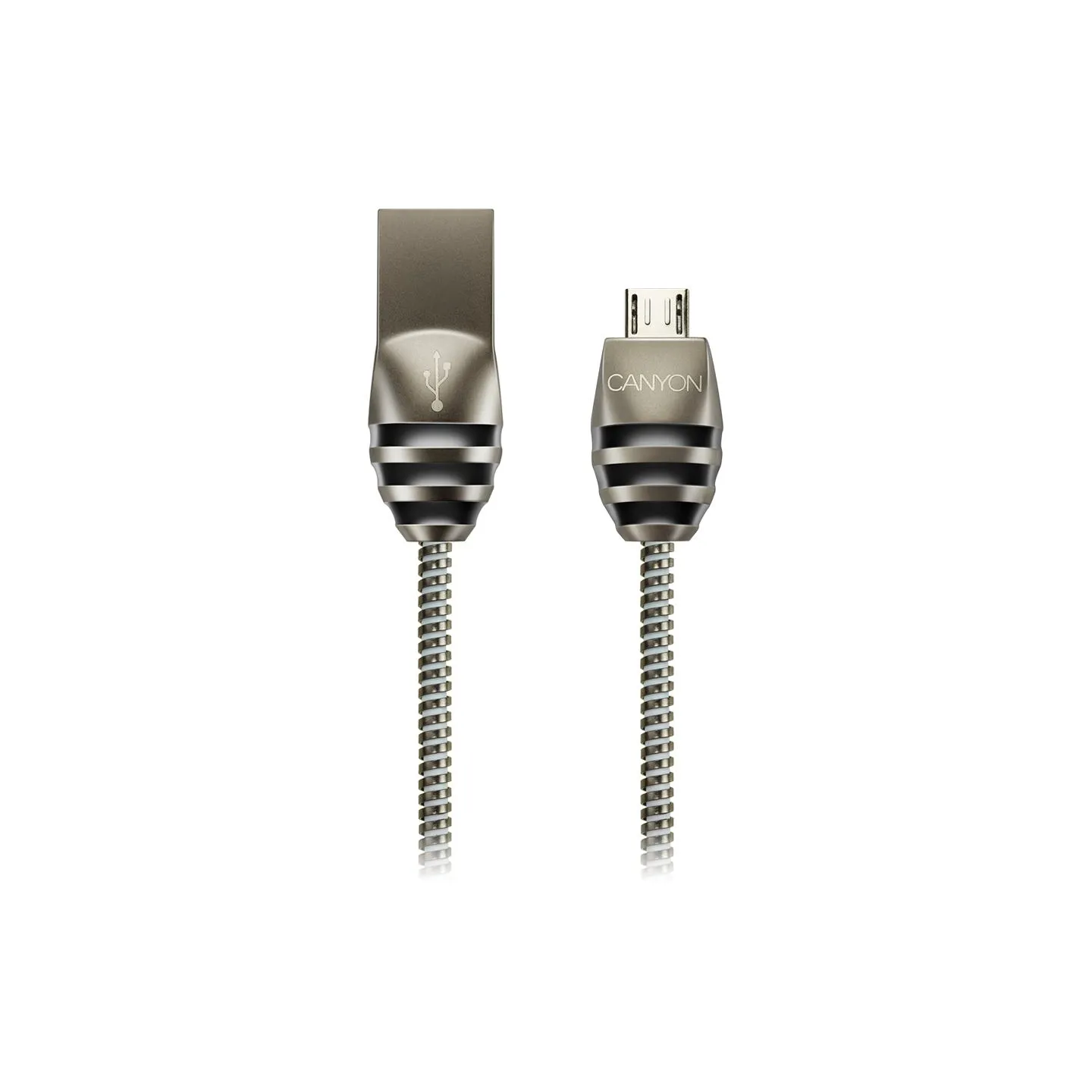 Canyon cable UM-5 MicroUSB 10W 1m Dark Grey