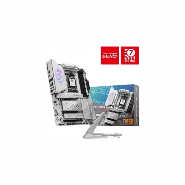 MSI Motherboard MPG B850 EDGE TI WIFI AM5 4DDR5 ATX