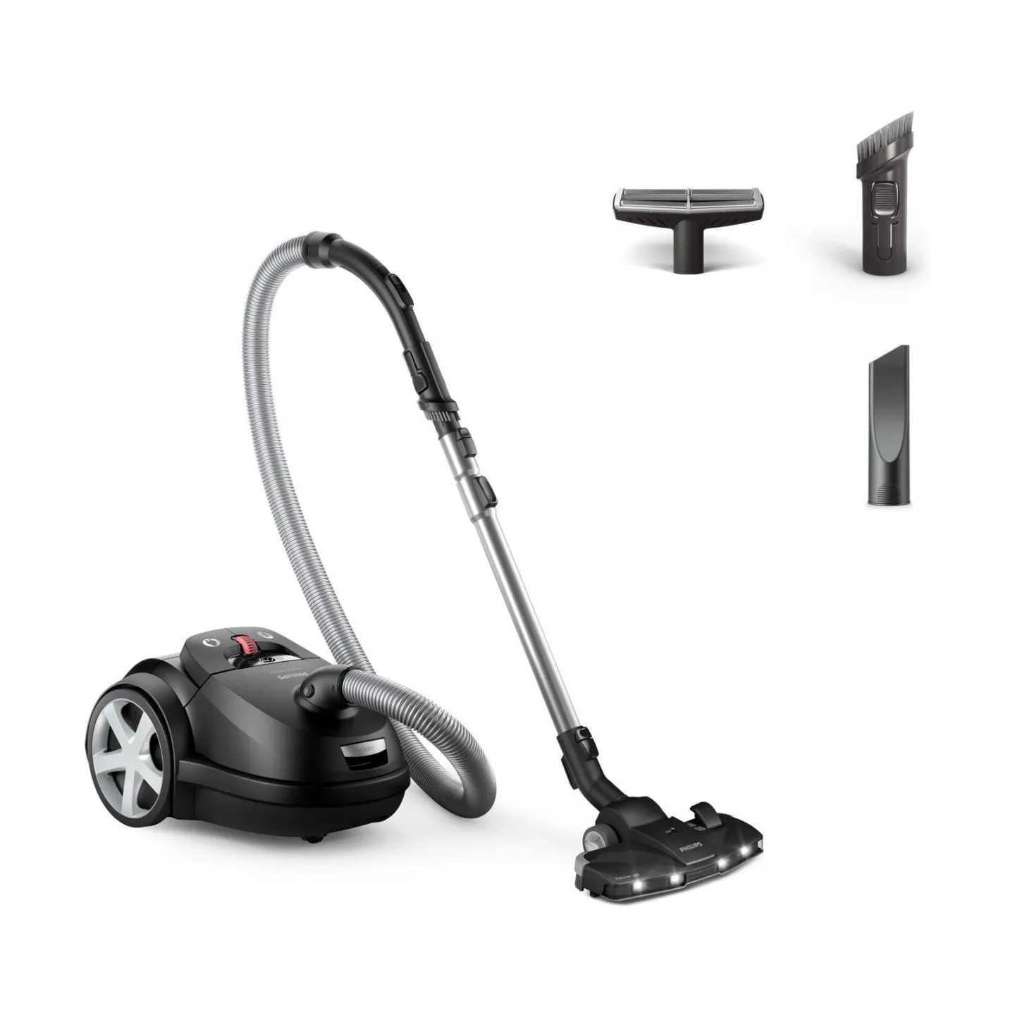 Philips Performer LED 8000 Series Bagged vacuum cleaner XD8122/10, 900W, TriActive / XD8122/10