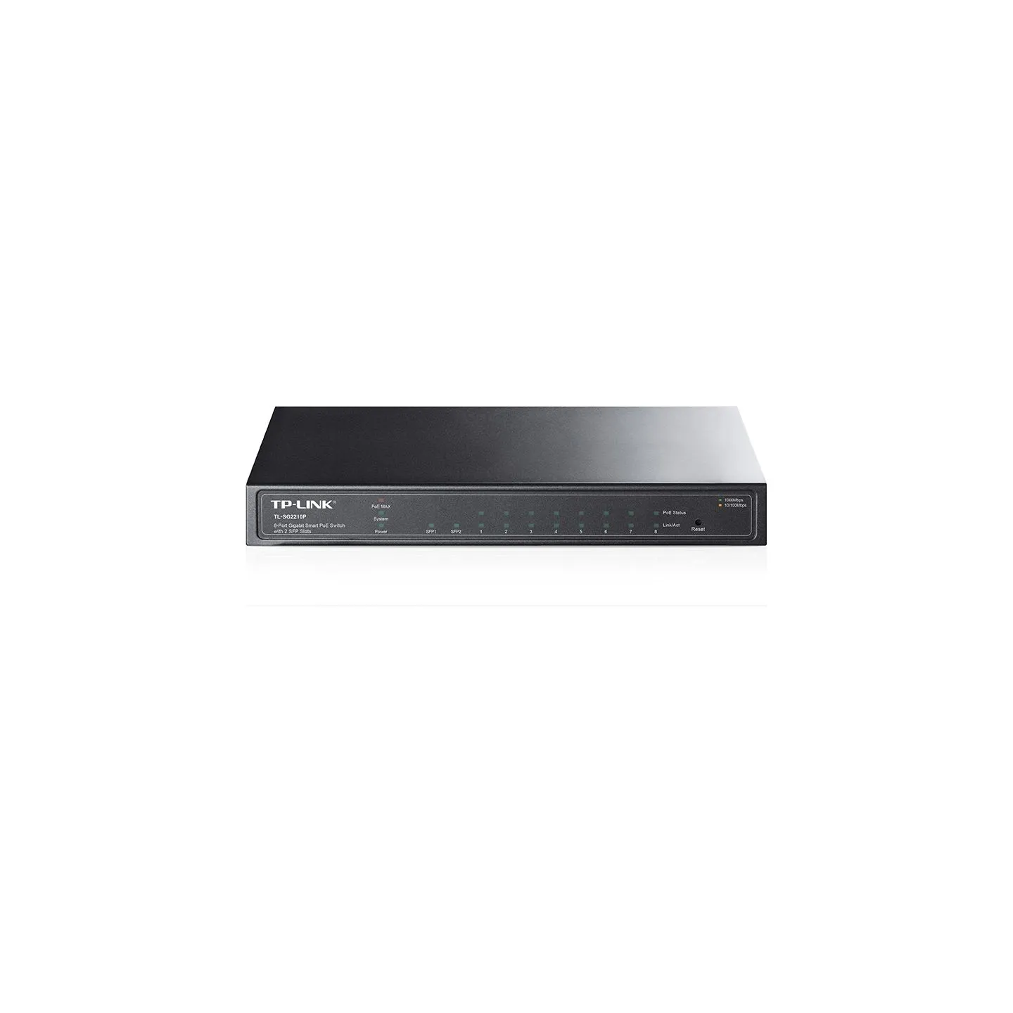 Tp-Link | Switch | TL-SG2210P | Web Managed | Desktop | SFP ports quantity 2 | Power over Ethernet (PoE) ports quantity 8 | Powe