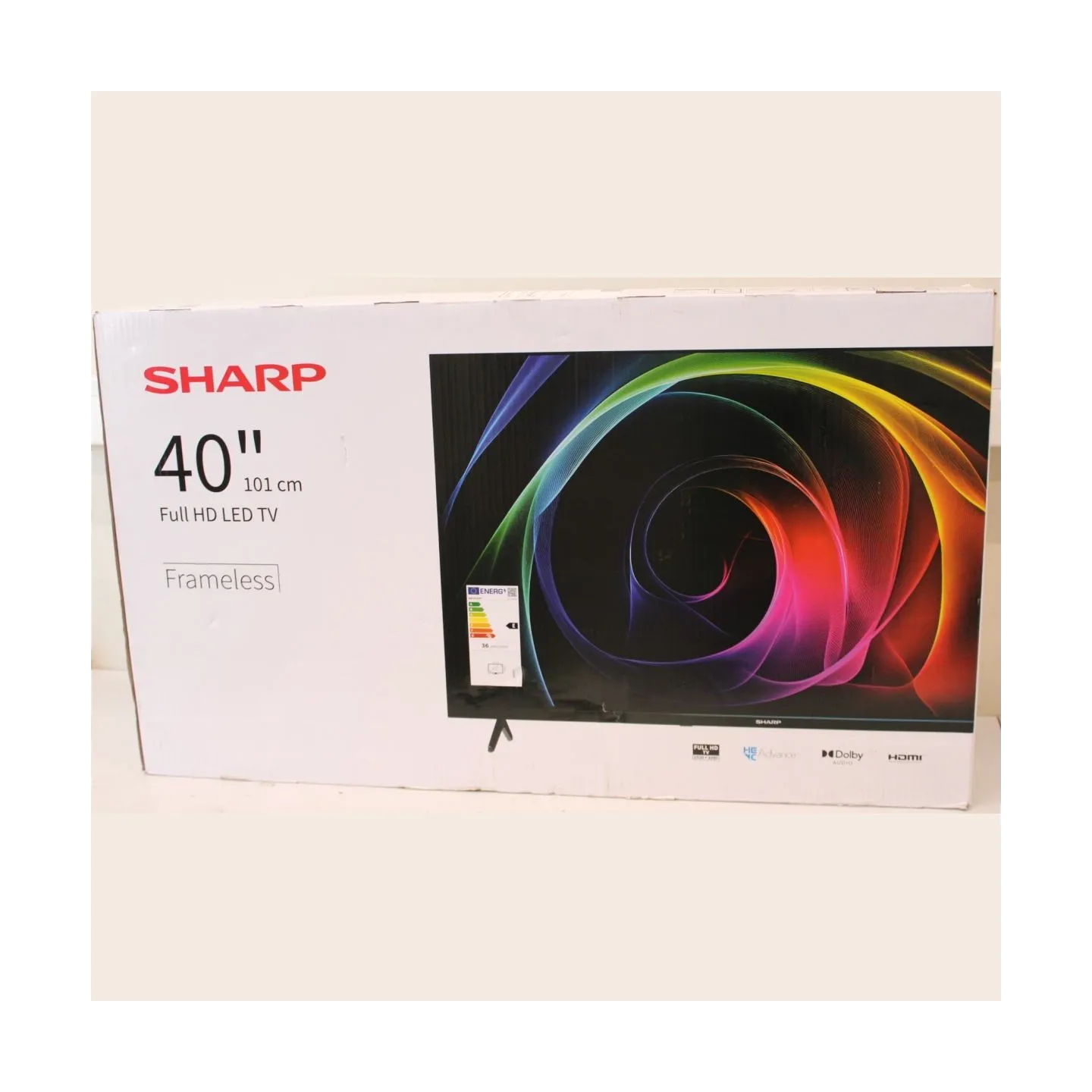 Sharp 40HA1205E 40" (101cm) Full HD TV |  Sharp 40HA1205E | 40 | FHD | Black | DAMAGED PACKAGING