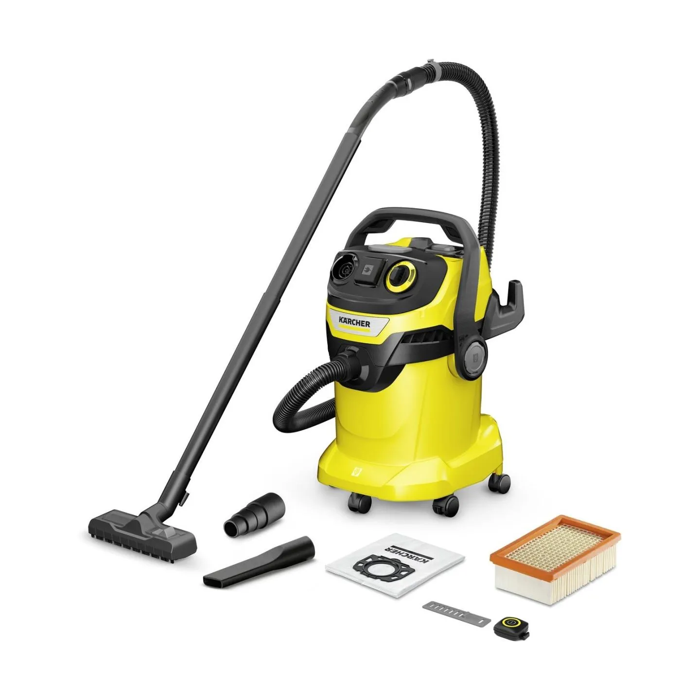 Karcher Vacuum Cleaner|KARCHER|Input power 1200 W|Dust capacity 25 L|Drum vacuum|Cleaning type Dry&wet|Dust container Dust bag|C