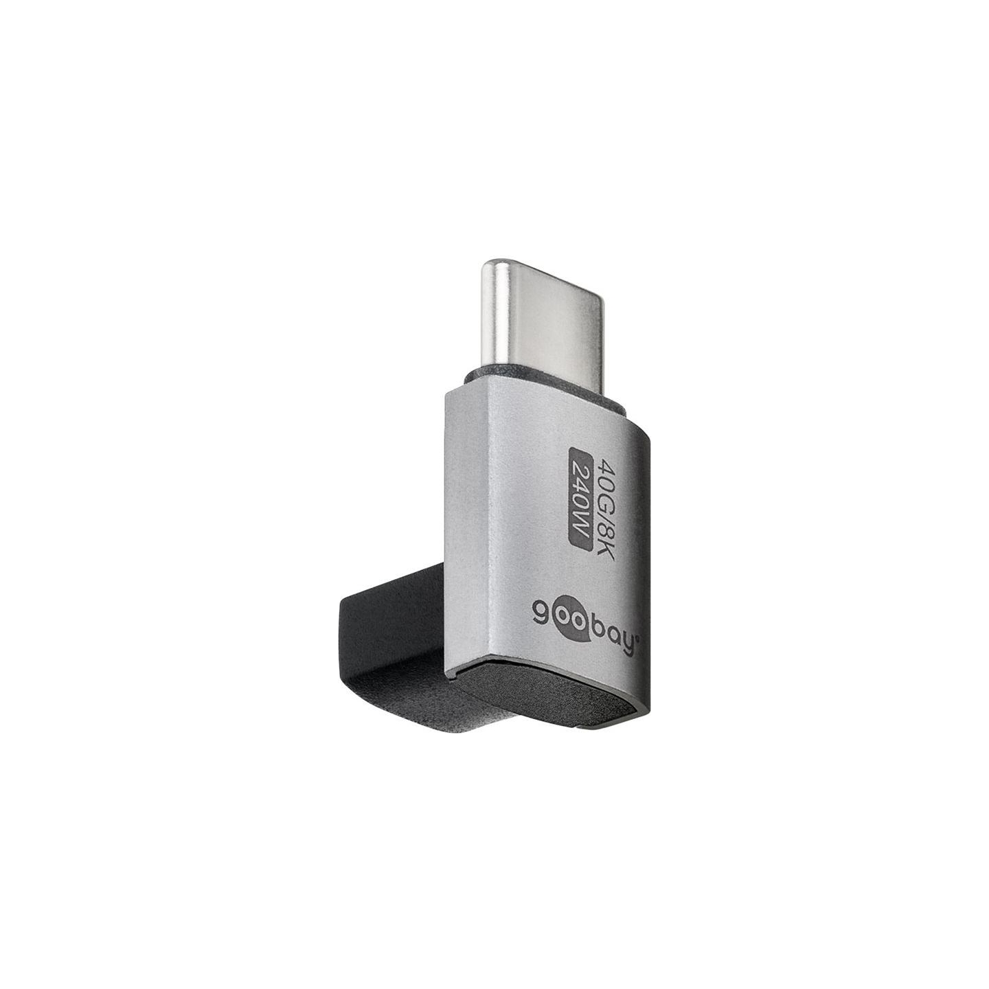 Goobay USB-C Adapter Vertical 90° Short, USB4 | 74444