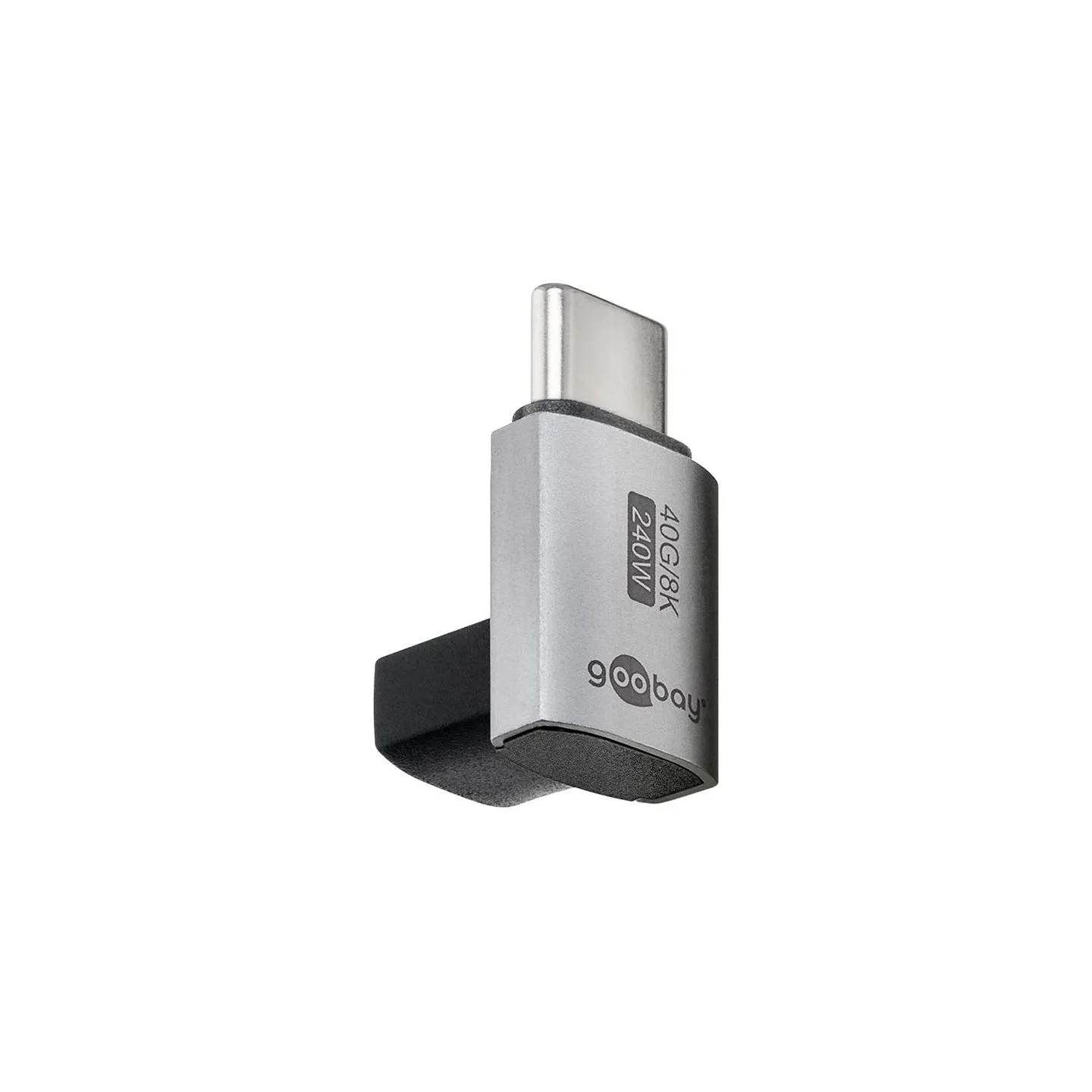 Goobay USB-C Adapter Vertical 90° Short, USB4 | 74444
