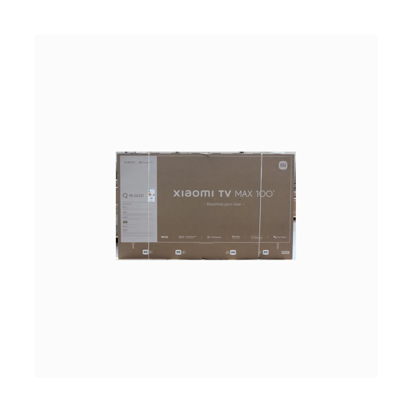 Xiaomi TV Max 2025 100" (3840 × 2160) | Xiaomi | TV | Max 2025 | 100 | Smart TV | Google TV | UHD | Grey | DAMAGED PACKAGING