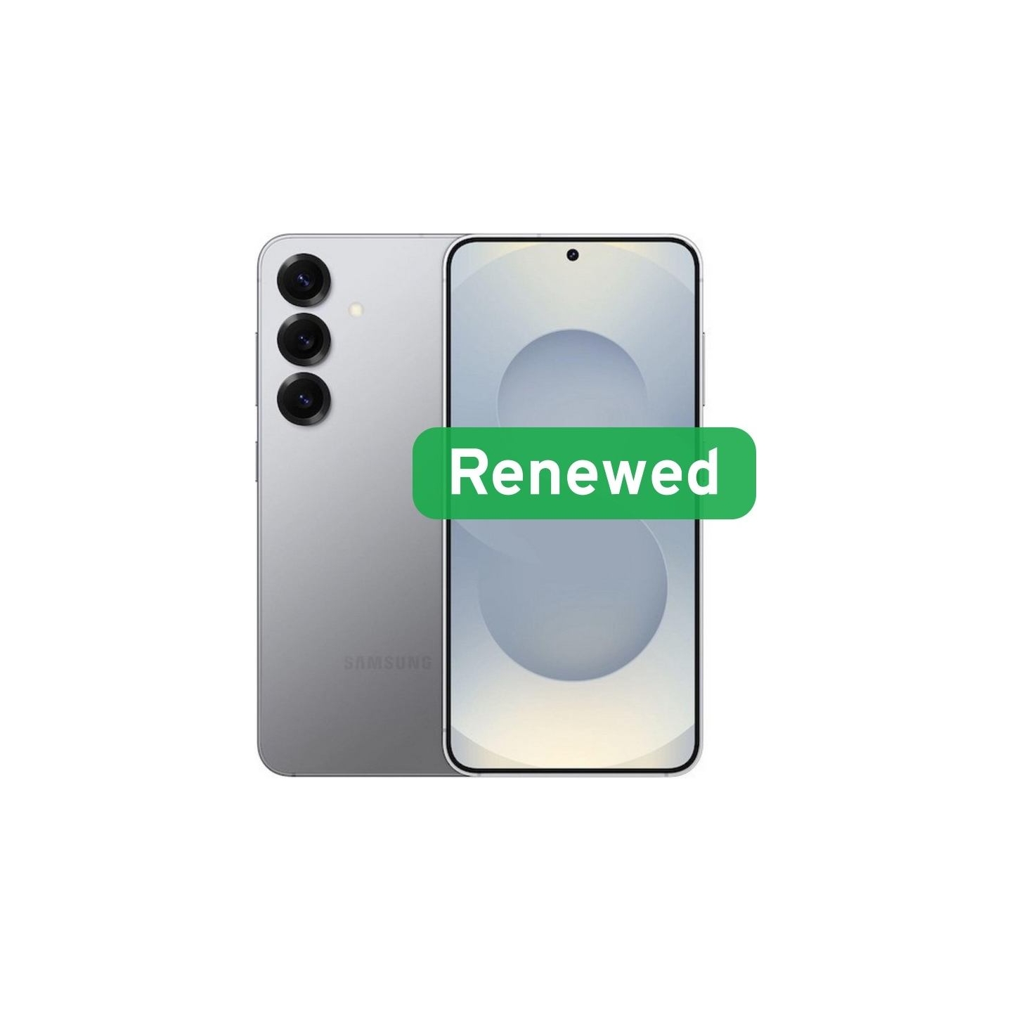 Samsung Renewed Grade Factory-sealed | Galaxy S25 | Silver Shadow | 6.2 " | 128 GB | 5G