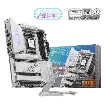 MSI MPG X870E EDGE TI WIFI | Processor family AMD | Processor socket AM5 | DDR5 | Supported hard disk drive interfaces SATA, M.2