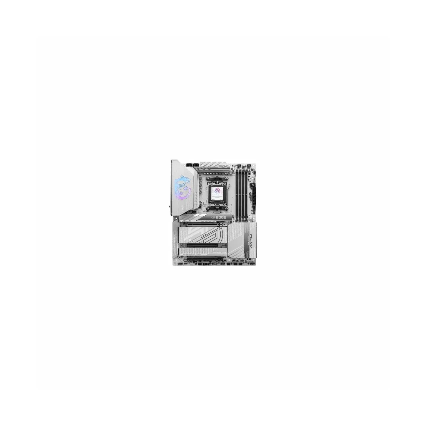 MSI MPG X870E EDGE TI WIFI | Processor family AMD | Processor socket AM5 | DDR5 | Supported hard disk drive interfaces SATA, M.2