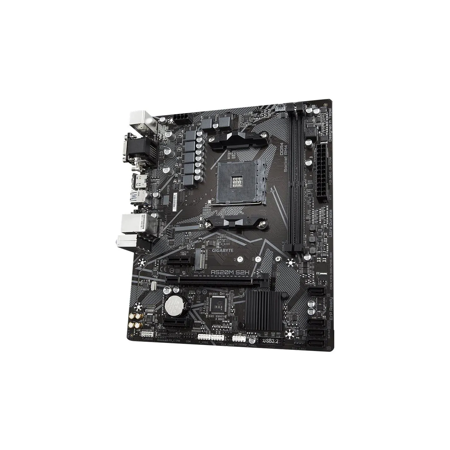 Gigabyte A520M S2H AM4 DDR4 mATX MB