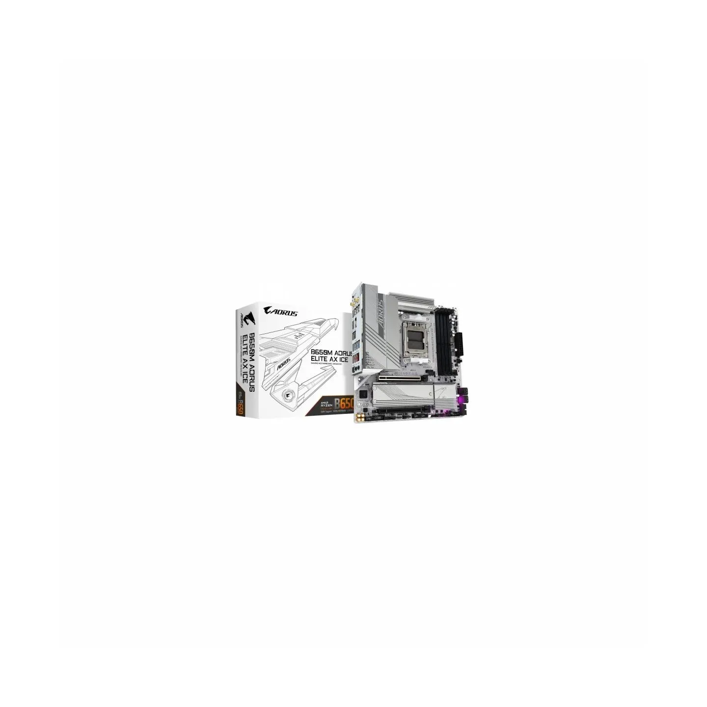Gigabyte B650M A ELITE AX ICE AM5