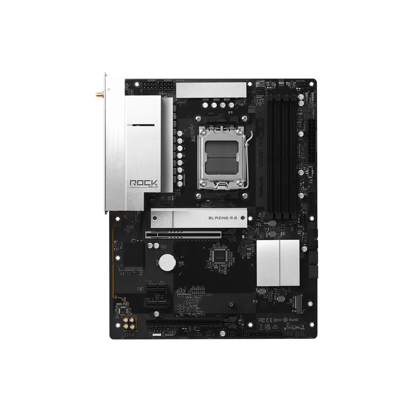 Asrock Motherboard B850 ROCK WIFI 7 AM5 4DDR5 ATX