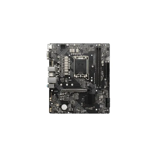 MSI | PRO H610M-G | Processor family Intel | Processor socket LGA1700 | DDR5 | Supported hard disk drive interfaces SATA, M.2 | 
