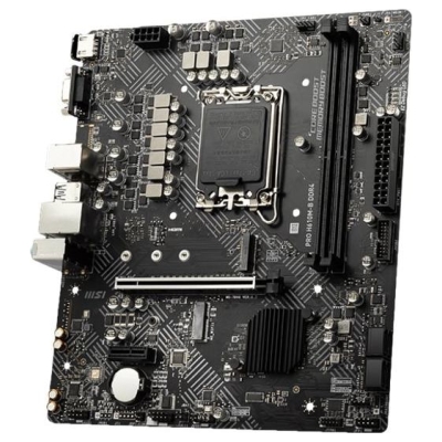 MSI | PRO H610M-G | Processor family Intel | Processor socket LGA1700 | DDR5 | Supported hard disk drive interfaces SATA, M.2 | 
