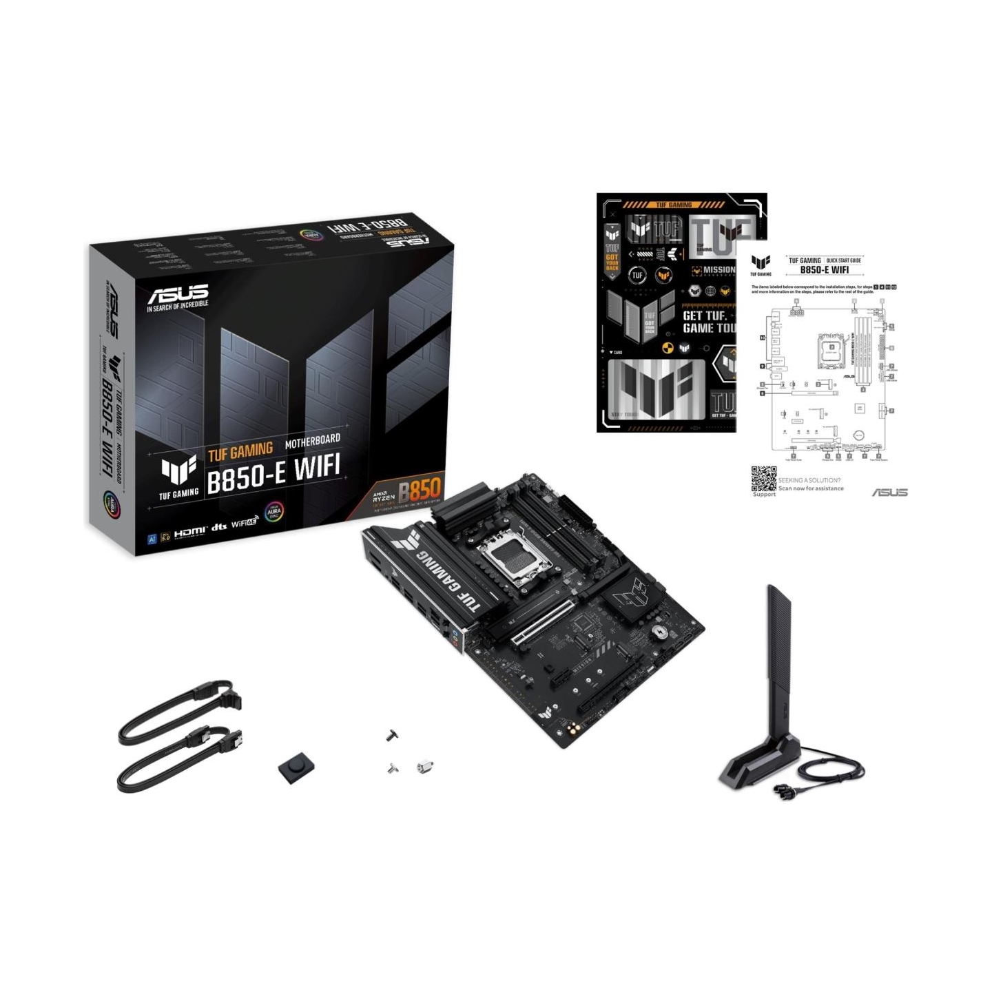 Asus Mainboard|ASUS|AMD B850|SAM5|ATX|Memory DDR5|Memory slots 4|1xPCI-Express 4.0 1x|1xPCI-Express 4.0 16x|1xPCI-Express 5.0 16