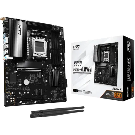 Asrock Mainboard|ASROCK|AMD B850|SAM5|ATX|Memory DDR5|Memory slots 4|1xPCI-Express 4.0 16x|1xPCI-Express 5.0 16x|1xM.2|1xHDMI|1x
