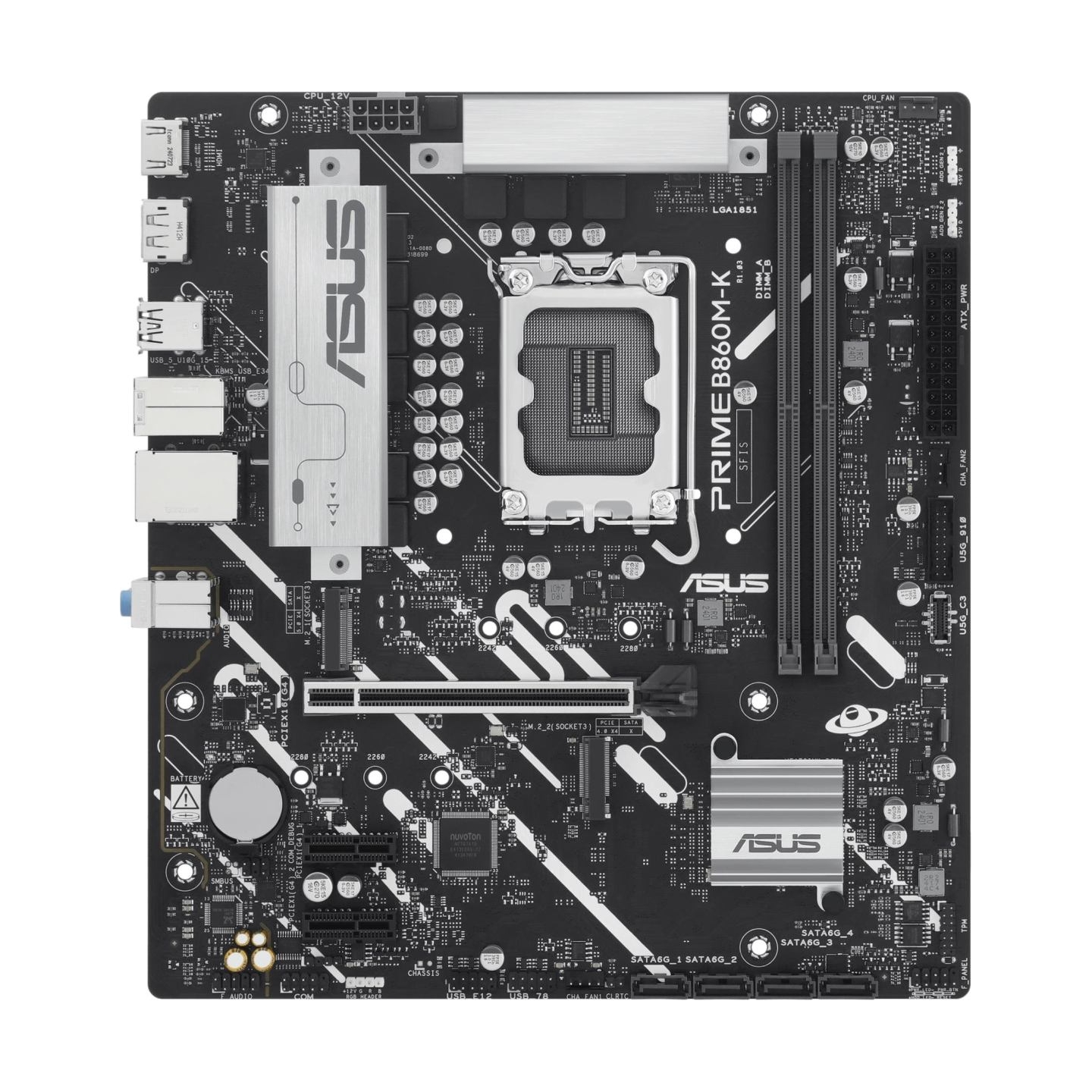 Asus Motherboard PRIME B860M-K s1851 XDDR5 USBC mATX