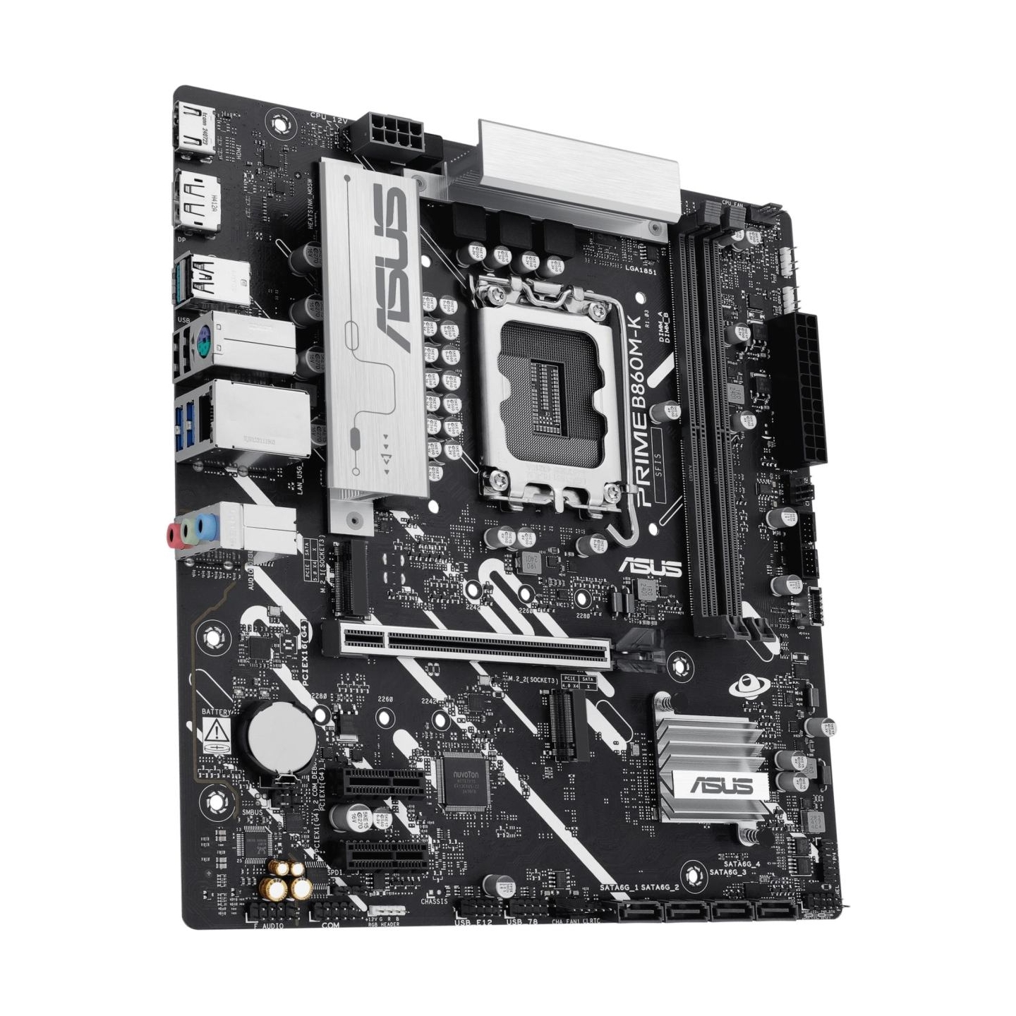 Asus Mainboard|ASUS|Intel B860 Express|LGA1851|Micro-ATX|Memory DDR5|Memory slots 2|2xPCI-Express 4.0 1x|1xPCI-Express 4.0 16x|2