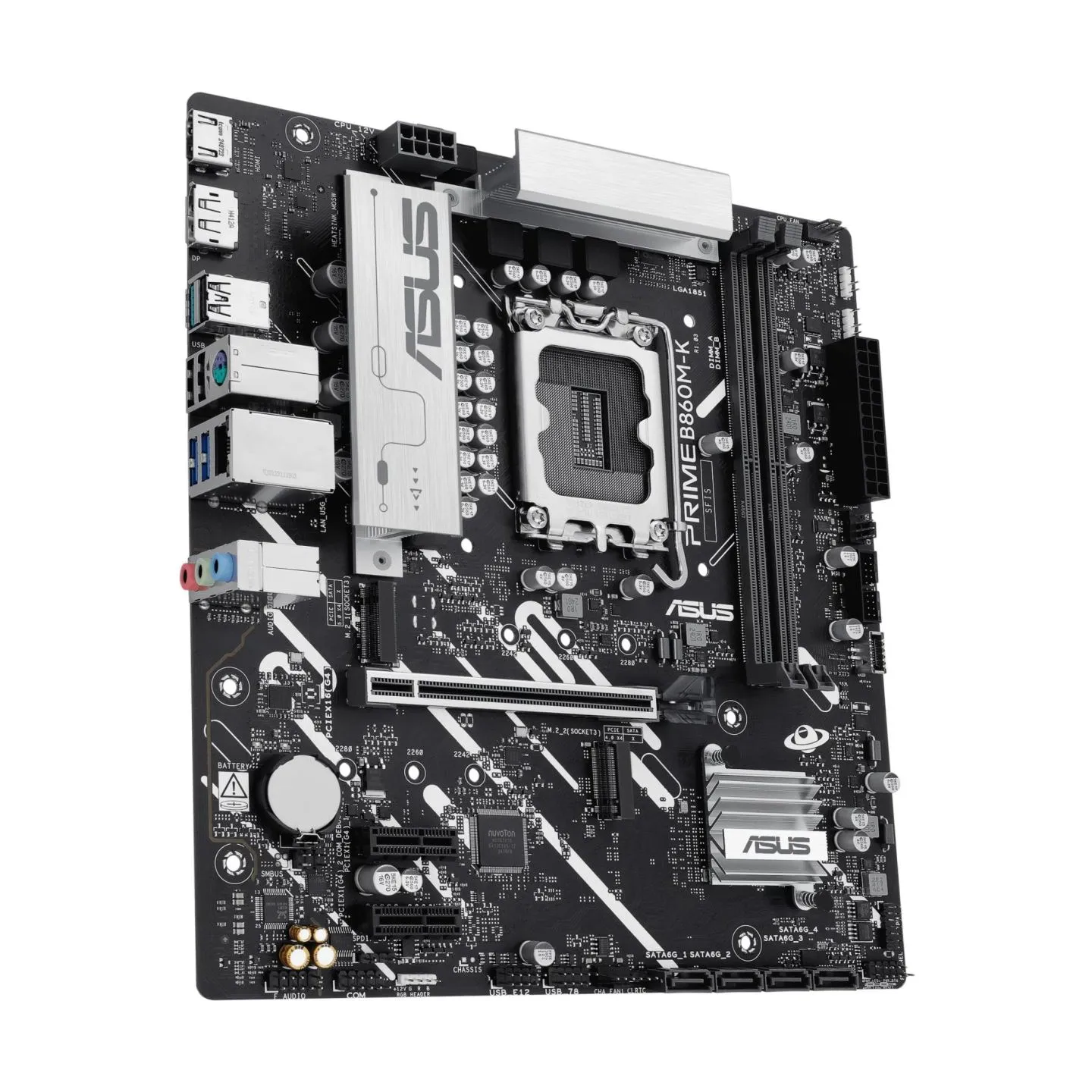 Asus Mainboard|ASUS|Intel B860 Express|LGA1851|Micro-ATX|Memory DDR5|Memory slots 2|2xPCI-Express 4.0 1x|1xPCI-Express 4.0 16x|2