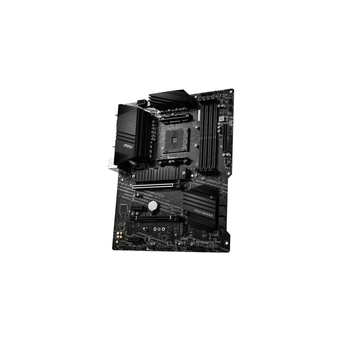 MSI | B550-A PRO | Processor family AMD | Processor socket AM4 | DDR4 DIMM | Memory slots 4 | Supported hard disk drive interfac