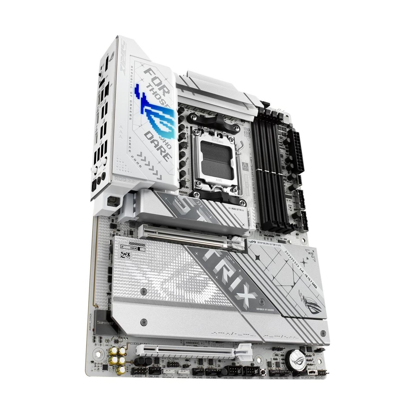Asus ROG STRIX X870-A GAMING WIFI | Processor family AMD | Processor socket AM5 | DDR5 | Supported hard disk drive interfaces SA
