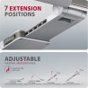 Axagon STND-LR ALU HQ ROTATING massive stand for 10"-16" laptops, many adjustable angles