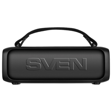 Sven Speaker 2.0 portable SVEN PS-235, black (12W, TWS, ), power output 2x6W (RMS), Bluetooth, FM, USB, lithium 1500mA*h