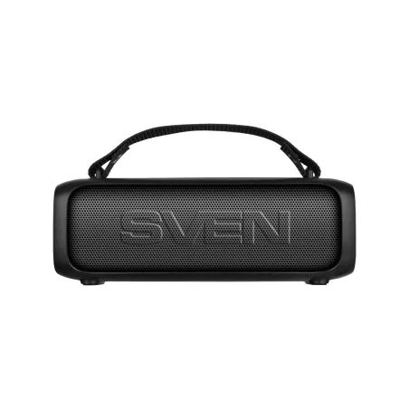 Sven Speaker 2.0 portable SVEN PS-235, black (12W, TWS, ), power output 2x6W (RMS), Bluetooth, FM, USB, lithium 1500mA*h