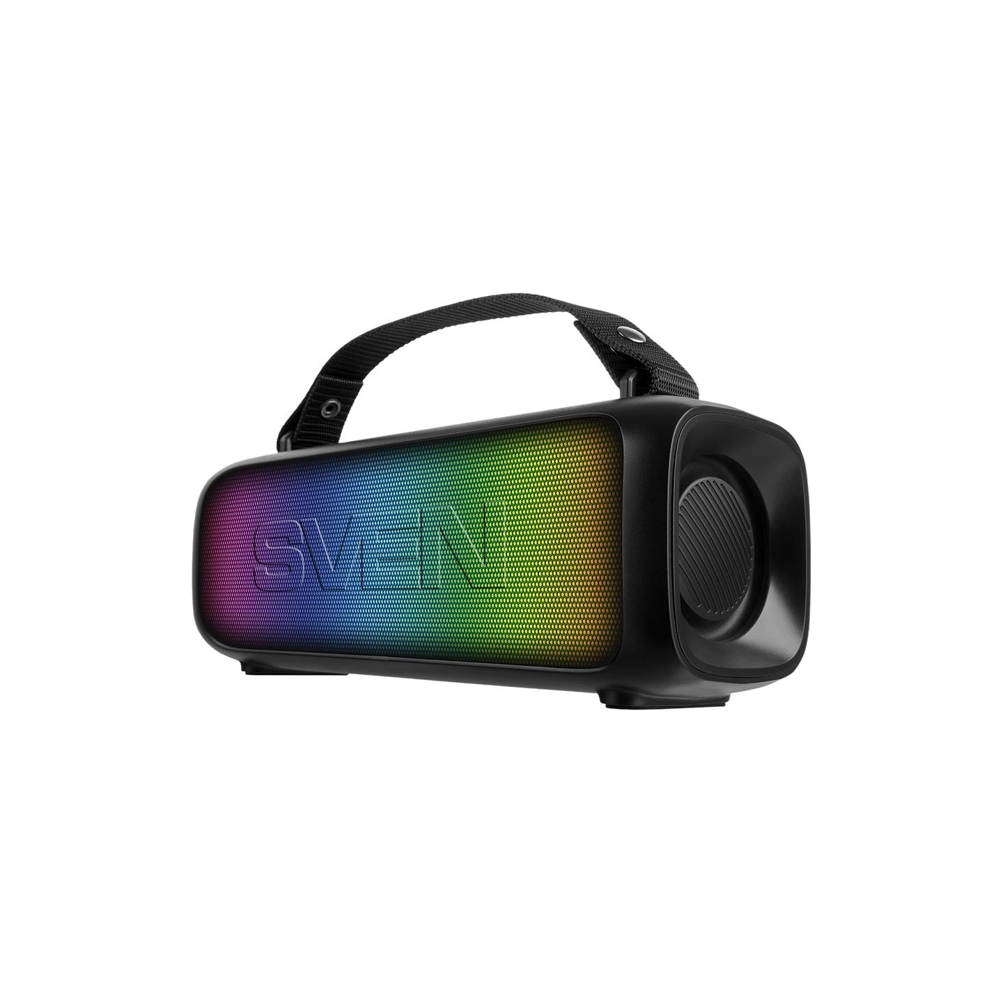 Sven Speaker 2.0 portable SVEN PS-235, black (12W, TWS, ), power output 2x6W (RMS), Bluetooth, FM, USB, lithium 1500mA*h