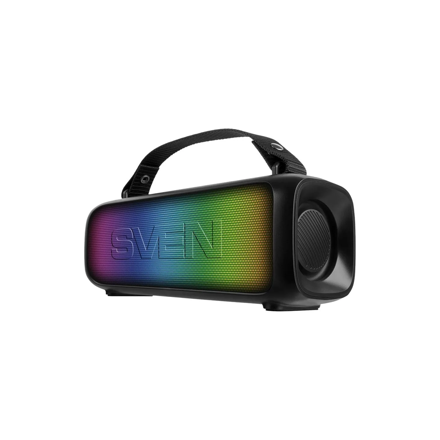Sven Speaker 2.0 portable SVEN PS-235, black (12W, TWS, ), power output 2x6W (RMS), Bluetooth, FM, USB, lithium 1500mA*h