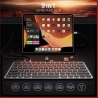 Axagon HMC-KB keyboard USB-C 5Gbps with HUB, microSD/SD, 3x USB-A, HDMI 4K/60Hz, PD 100W, Audio, US layout