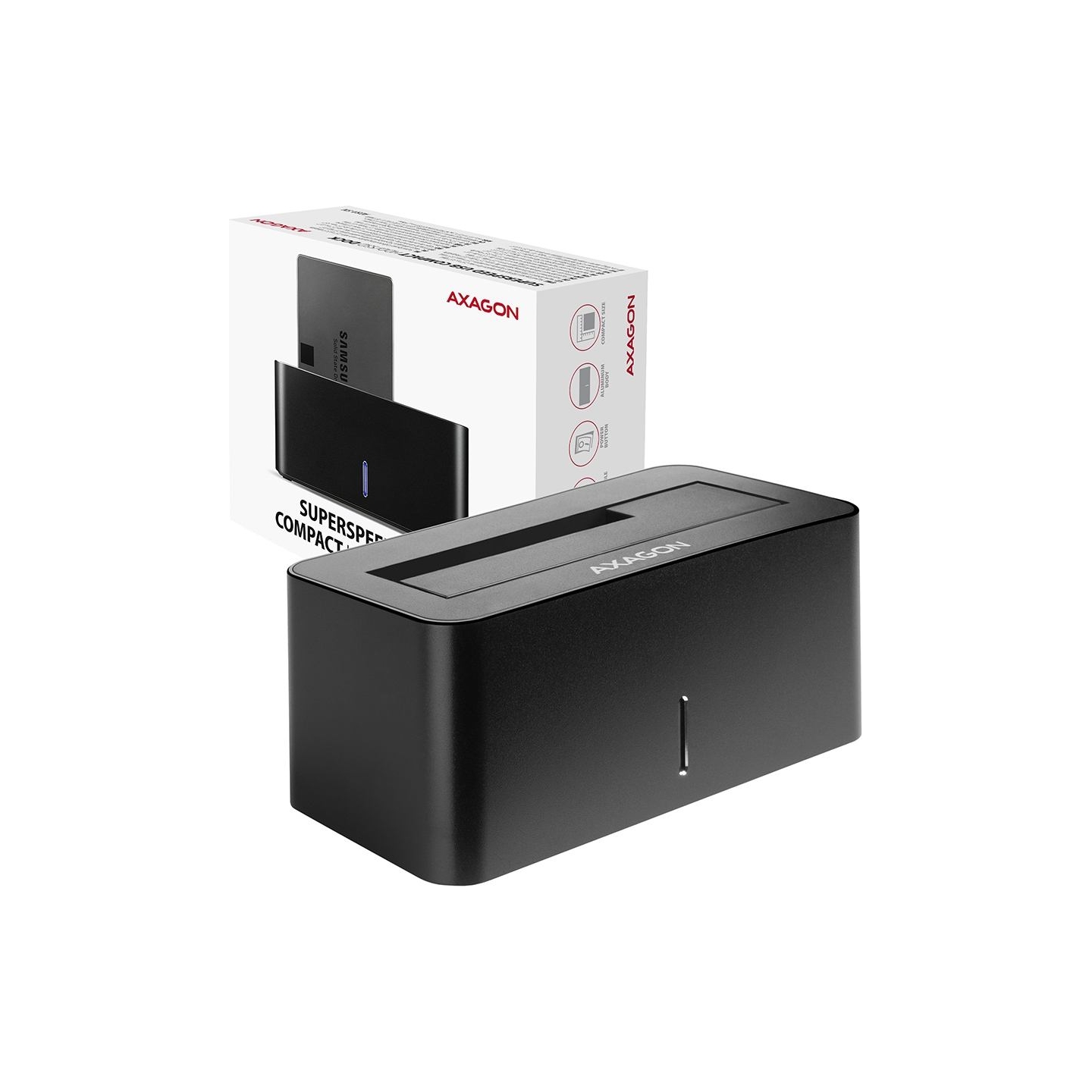 Axagon ADSA-SN USB 3.2 Gen 1 1x SATA 6G HDD