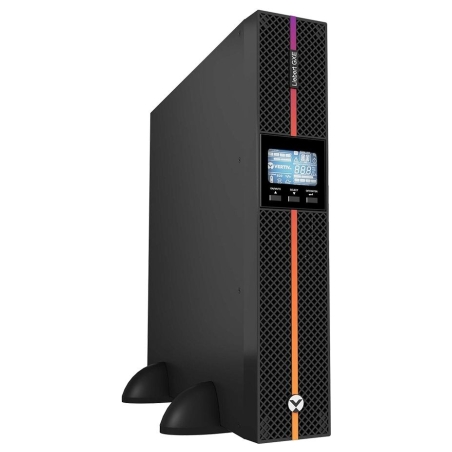 Vertiv Liebert GXE UPS 3kVA 1ph UPS 230V Rack/Tower W/Batteries, C20 input/C13 x 8 output + C19 x 1, 2-year warranty. With rack 