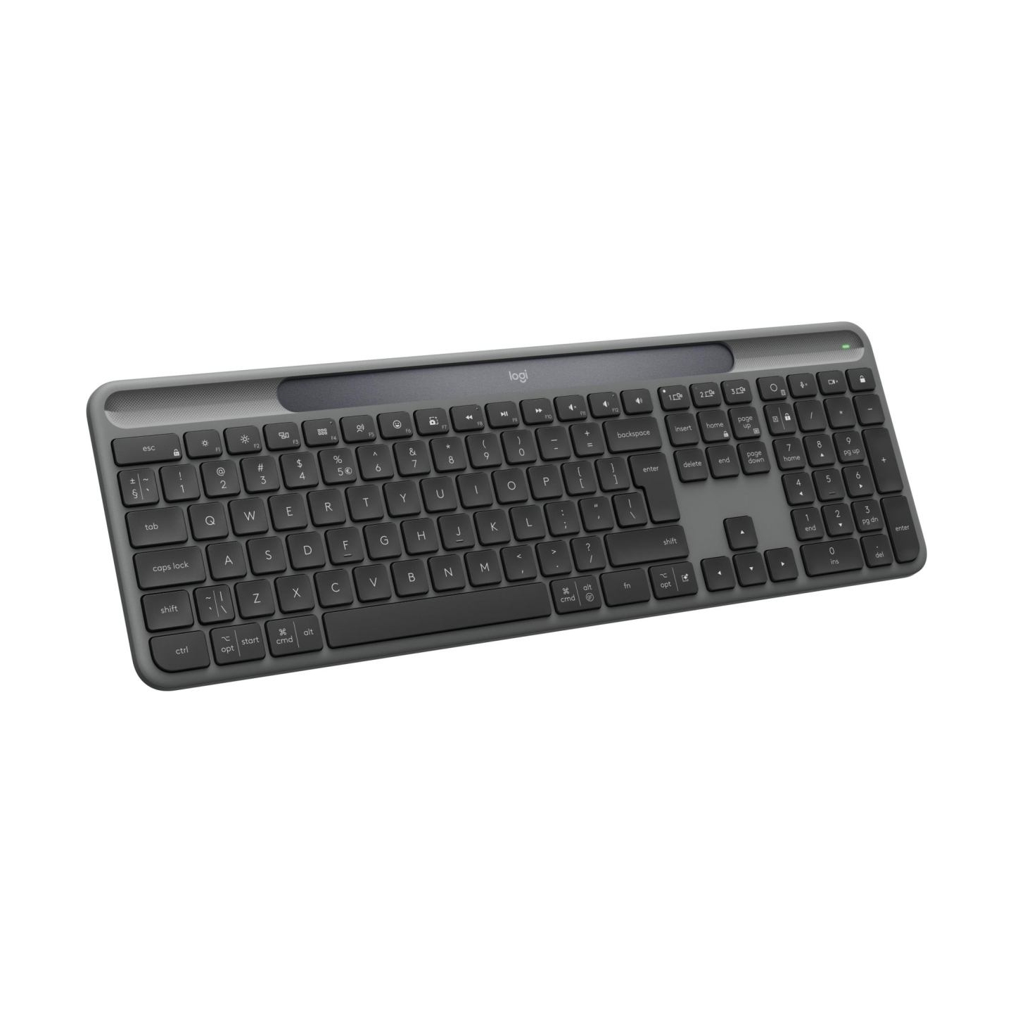 Logitech LOGI Slim Solar+ Keyboard Graphite (US)
