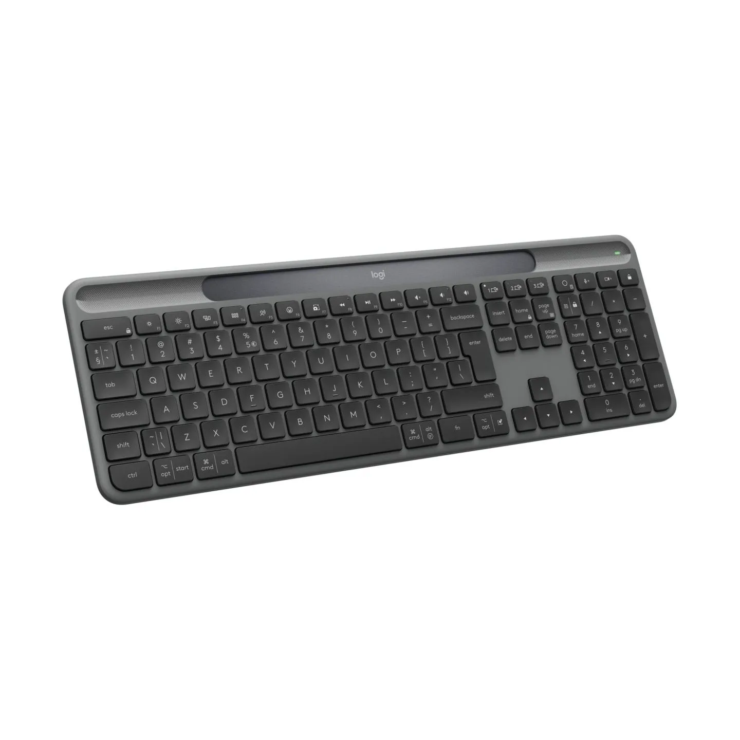Logitech LOGI Slim Solar+ Keyboard Graphite (US)