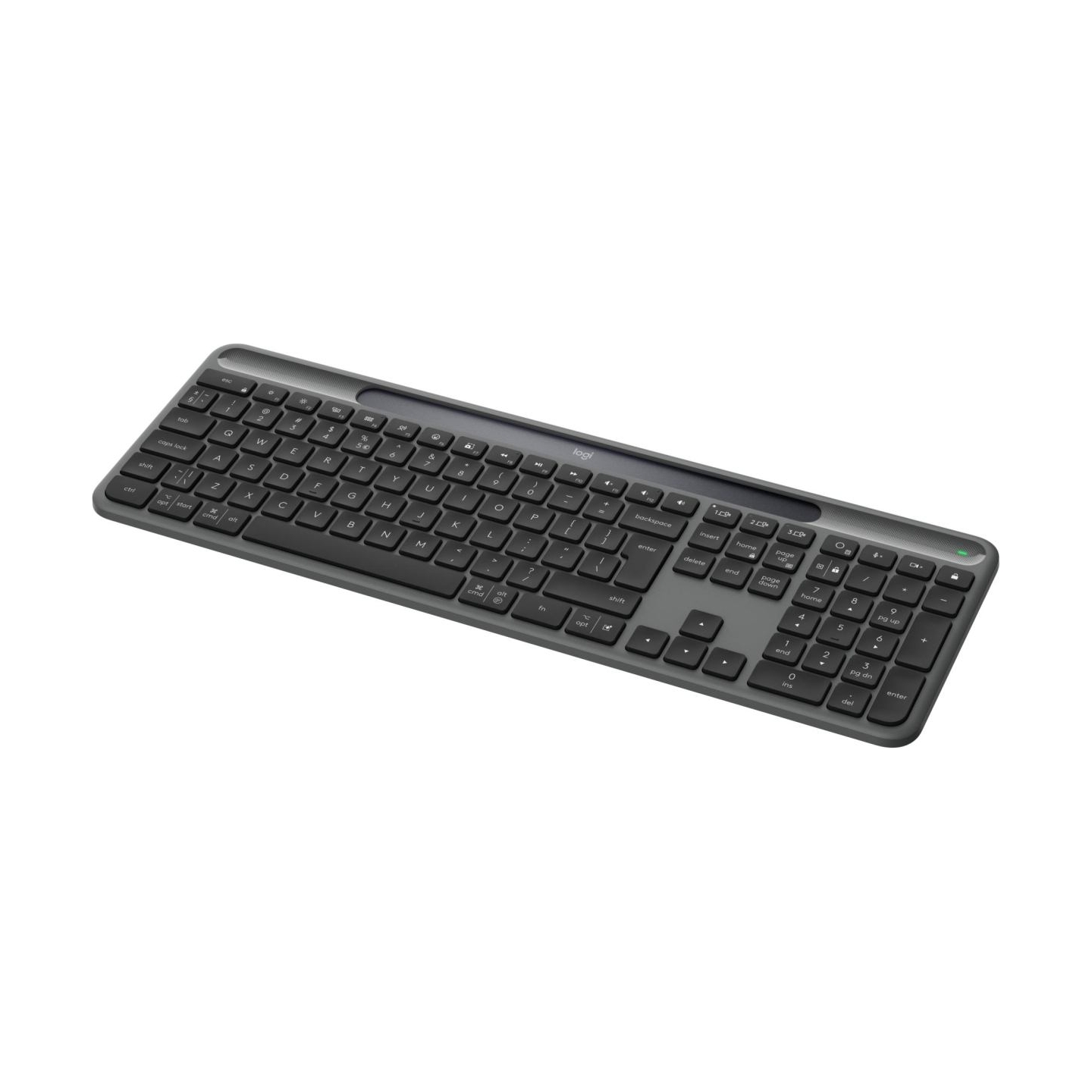 Logitech LOGI Slim Solar+ Keyboard Graphite (US)