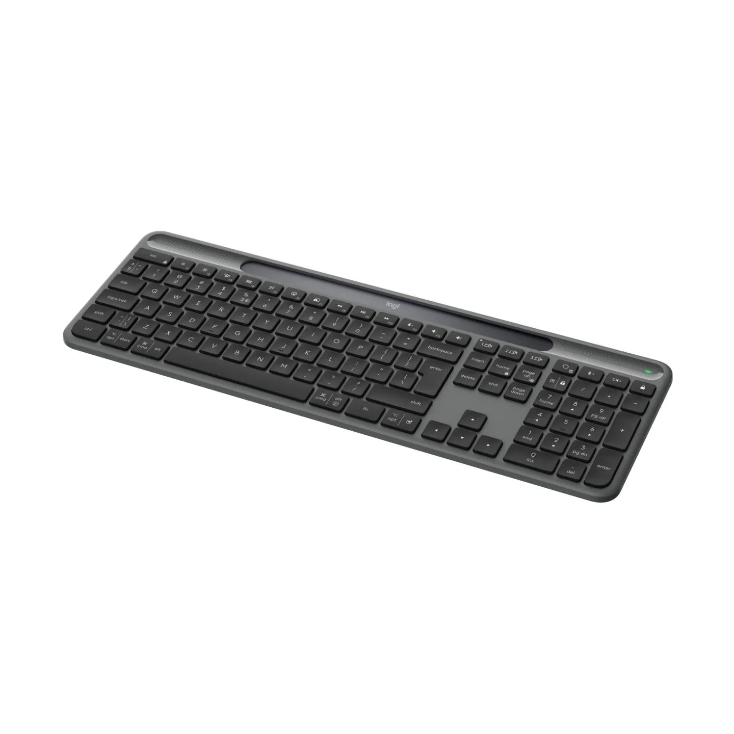 Logitech LOGI Slim Solar+ Keyboard Graphite (US)